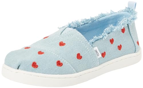 Image of TOMS Kids Tiny Alpargata Washed Dinos (Toddler /Little Kid)