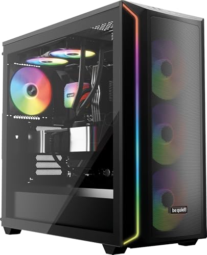 Image of be quiet! Light Wings LX 120mm PWM Fan, Illuminated hub, Frosted Blades, Multiple Colors and Modes, Optimized Blades for Extraordinary air Pressure, Daisy Chain Option, Rifle Bearing