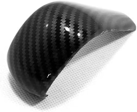Car Steering Wheel Trim Covers for 2022 2023 Mazda CX-50, Carbon Fiber Chrome Interior Accessories Car Cabin Set (Carbon Black)