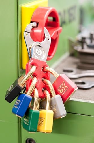 Image of ABUS 22716 Nautic INOX Series Solid Brass Padlock - Green