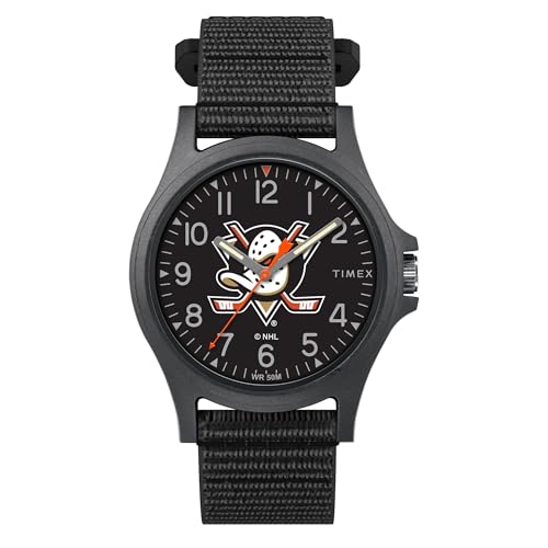 Timex Reloj NFL Pride 40 mm para hombre, Anaheim Ducks