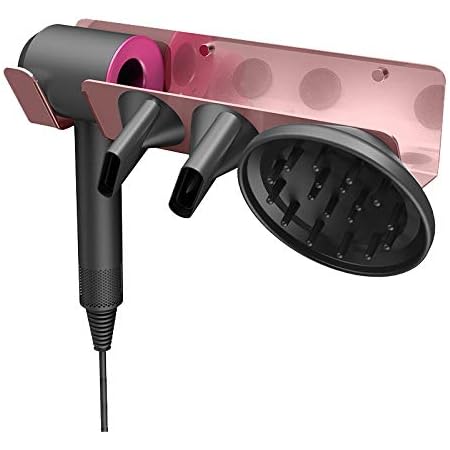 Amazon.com: Soporte de pared para secador de pelo Dyson Supersonic, difusor,  boquillas, magnético, antiarañazos, organizador de almacenamiento para el  hogar, dormitorio, baño, sin perforación, Dorado : Hogar y Cocina