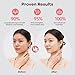 HYDROSMOOTH Bio-Collagen Overnight Mask for FACE + NECK, Glass Skin, Hydrating, Firming, Pore Minimizing, Elasticity Improvement, 50g x 4 pack