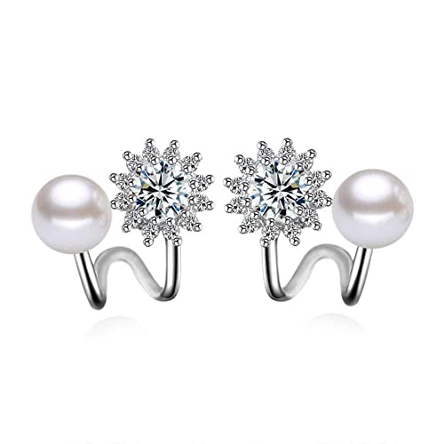 Boucles d'oreilles argent femme anti-allergie, puces d'oreilles confortables