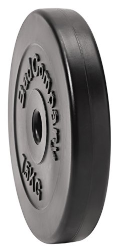 Bad Company Halterschijven 30/31 mm, kunststof, 30 kg, gewichtenset 4 x 7,5 kg, gewichten voor lange halter en korte halter - Afbeelding 5