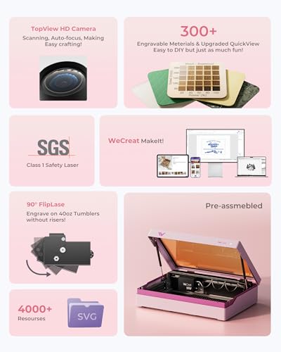 WECREAT Vista 10W Laser Engraver