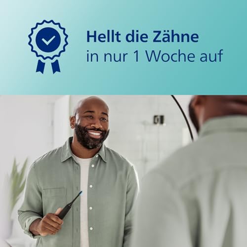 Philips Sonicare ProtectiveClean 4300 elektrische Zahnbürste, Schallzahnbürste mit zwei Intensitätsstufen, Drucksensor und Timer, Schwarz, Modell HX6800/87 – Bild 4