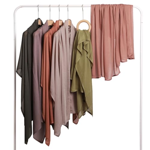 SUNDSGT Hijab Scarf for Women Soft Lightweight Muslim Hijab for Women Long Scarf Shawl Wrap4