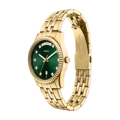 Image of Fossil Scarlette Gold Watch ES5460