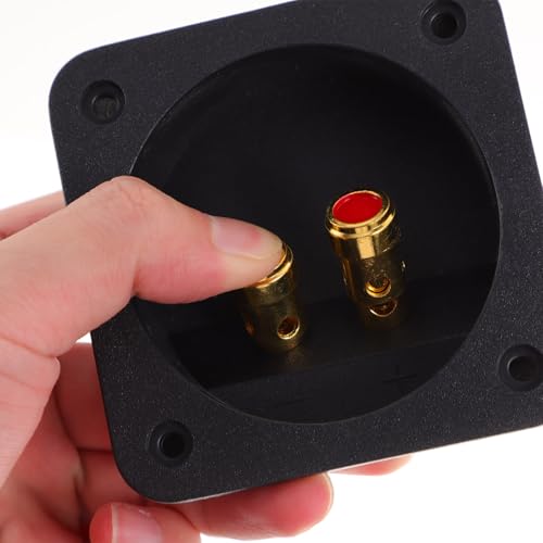 Conector de cable ABS y aleación de zinc con resorte resistente para subwoofer 4