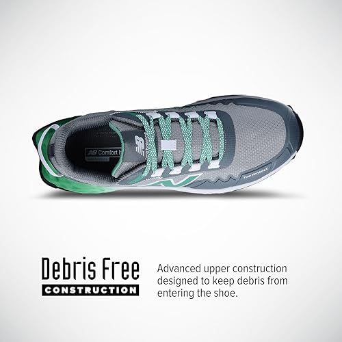 Image of New Balance Fresh Foam Cremorne Composite Toe Safety Shoes for Men - Non Slip, Electrical Hazard - Black /Grey, Low Rise
