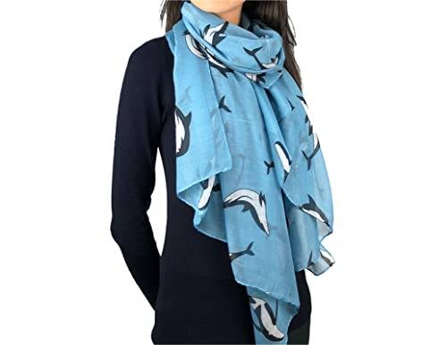 Lenço Feminino/Echarpe Golfinho