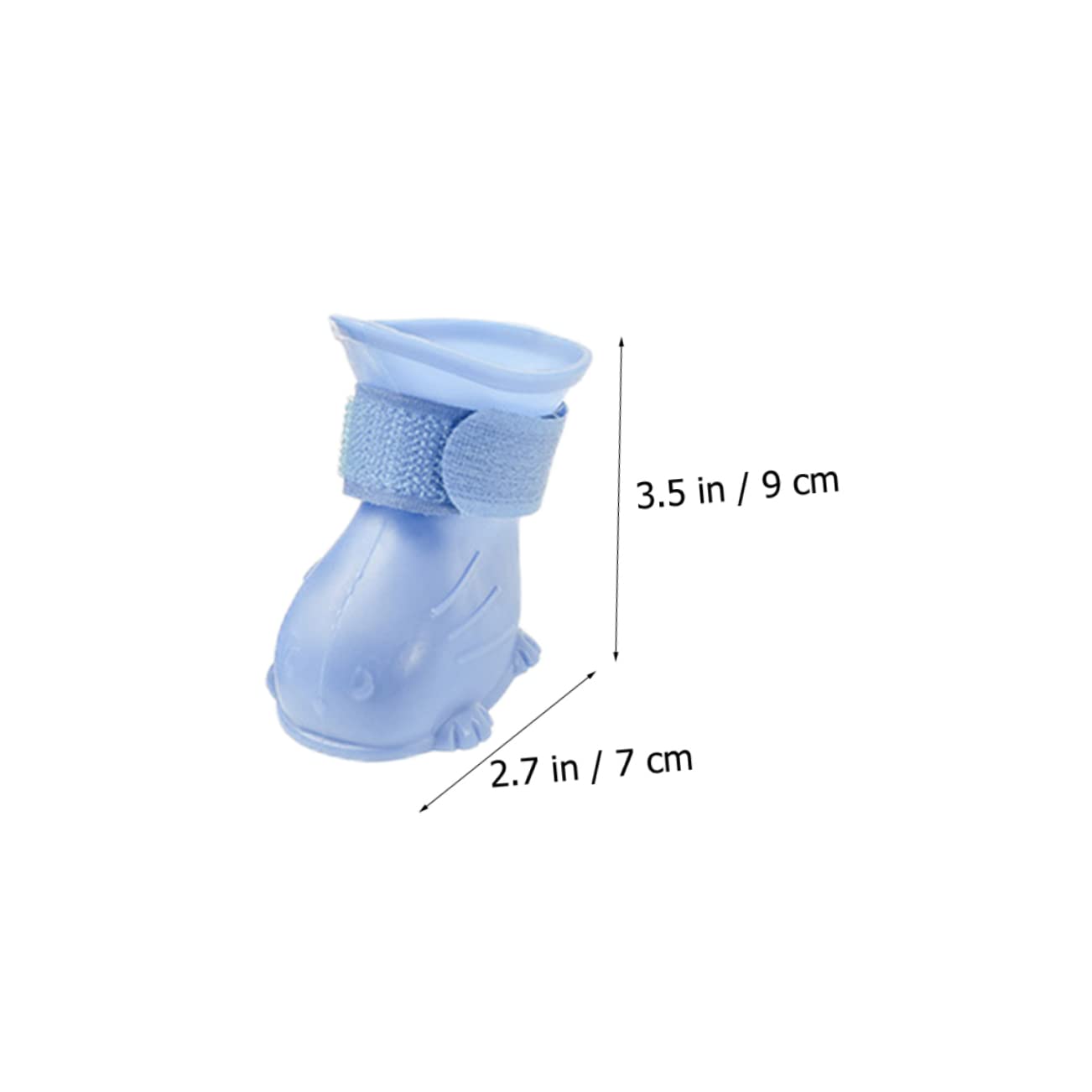 HANABASS 16 Pz Scarpe Impermeabili Scarpe da Pioggia Scarpe Invernali Stivali da Pioggia per Cani Scarpe per Cani da Compagnia Forniture per Animali Domestici Stivali per Cani Fare Un Passo