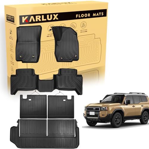 KARLUX �g���^ �����h�N���[�U�[ 250�n 7�l����p 3D�t���A�}�b�g+���Q�b�W���[���}�b�g(3�_), TPE�f��, �h���E�h���E�h��, 2024�N4��-���s (7�l���p-1~2��ڃt���A�}�b�g+���Q�b�W���[���}�b�g)