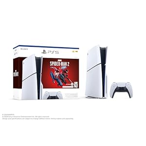 PlayStation 5 Slim Console – Marvel’s Spider-Man 2 Bundle (Renewed)