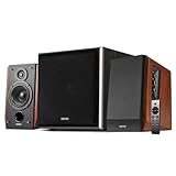 Edifier R1700BTs Active Bluetooth Bookshelf Speakers with T5 8-Inch Powered Subwoofer Bundle - 2.0 Wireless Near Field Studio Monitor Speaker Set