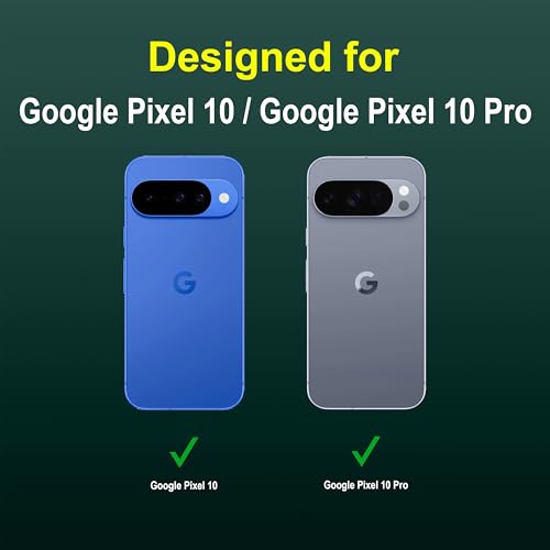 Image of amazon basics Back Case Cover for Google Pixel 10 | Compatible for Google Pixel 10 Back Cover | Liquid Silicon Magic Case with Camera Protection | Dark Green