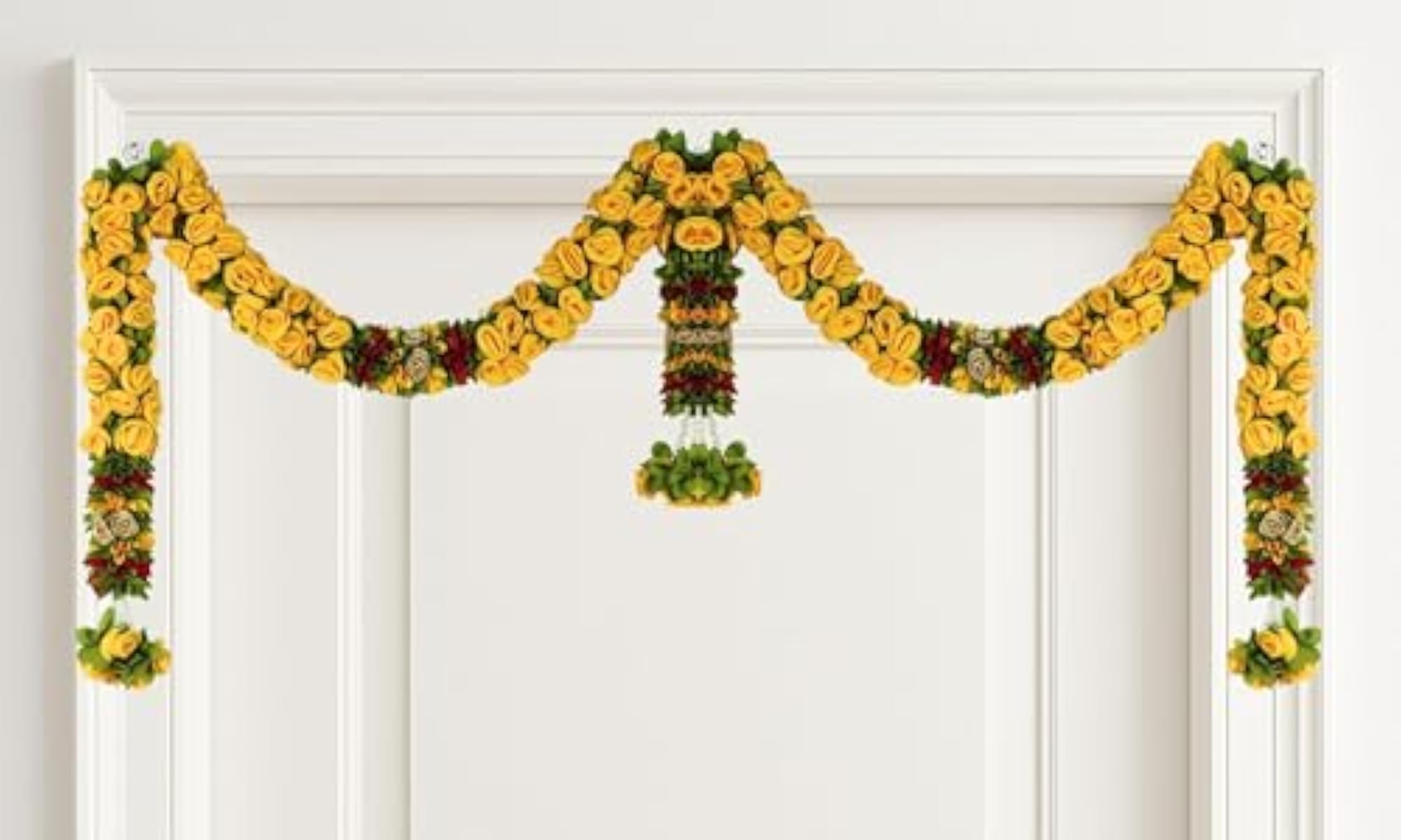 Rose Door Set Toran for Main Door Entrance, Reusable Décor