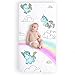 JumpOff Jo Fitted Standard Crib Sheet, Unicorn
