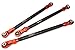 C31642RED Front & Rear Upper Suspension Linkages for Axial SCX6 Crawler
