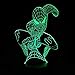 Lampe Illusion 3D 7 Changement De Couleur Humeur Lampe Flash Jouet Captain America Spiderman Ironman Batman Chiffres Partie Halloween Cadeau Fer Homme-Spiderman 2