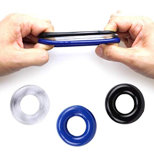 HEALLILY 3 Stks Cockring Siliconen Penis Lock Ring Vertraging Ejaculatie Verlengen Flirten Speelgoed Voor Koppels Minnaar Gay Plezier Bed Speelgoed - Image 4