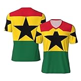 vintage football jersey font Tailles incluses : disponible en S à 4XL (tour de poitrine 56-74 cm, longueur 76-88 cm), ce maillot de football imprimé drapeau du Ghana pour homme s'adapte à la plupart des types de corps adultes. Vérifiez le tableau des tailles et mesurez avant d'acheter.