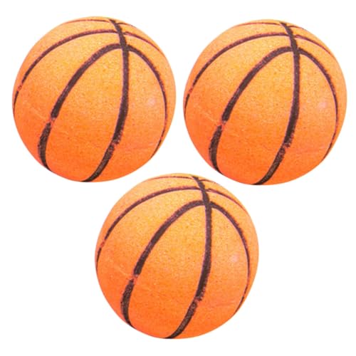 FOMIYES 3pcs Boys and Girls Bath Basketball Toy Natural Sea Salt Bubble Bath Set Bathing Salt for Shower