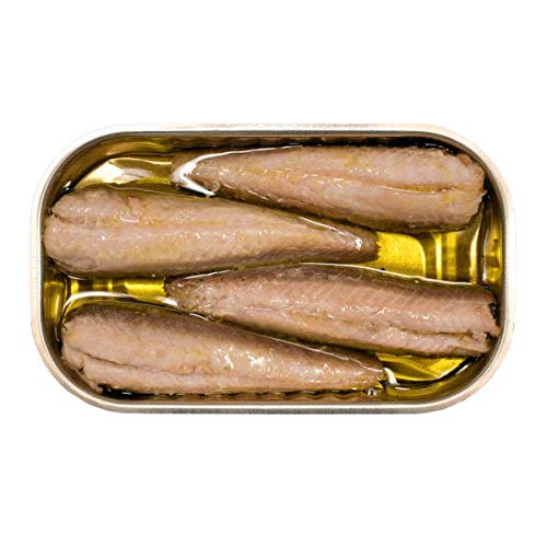 Miniatura 2 de Minerva - Sardinas gourmet enlatadas sin piel y deshuesadas en aceite de oliva - 4.23oz  120gr (paquete de 5 latas)