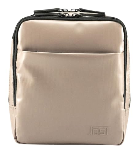 Sac bandoulière JOST TOLJA XS taupe en cuir noble et finitions premium