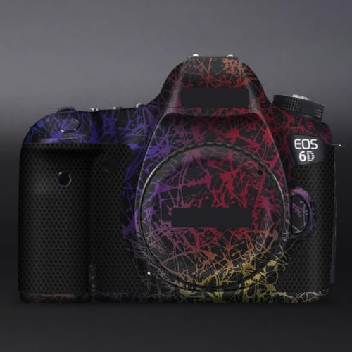 Film de protection 6D Canon EOS 6D : sublimez votre appareil photo en noir arc-en-ciel
