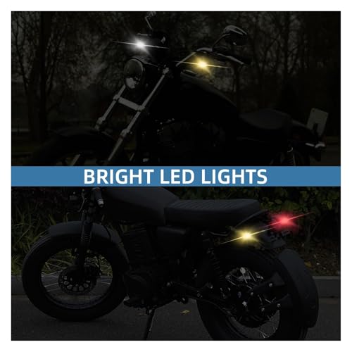 Mini feux universels moto LED haute luminosité pour finition Bobber - 3