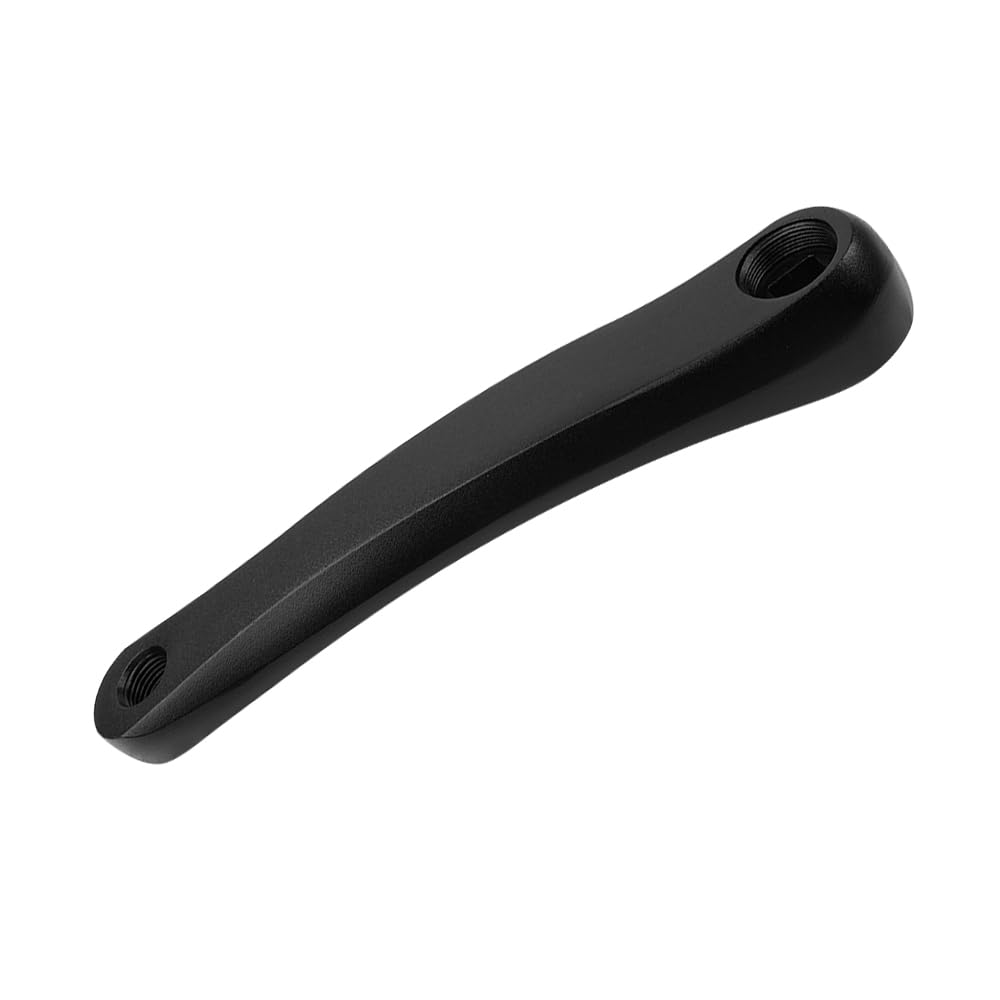 Biela de Bicicleta Izquierda 170 mm Aleación Aluminio Negro Juego Bielas Una Velocidad Montaña