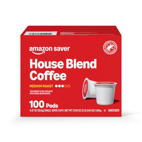 Amazon Saver House Blend Medium Roast Coffee Pods 100 CT - image 5