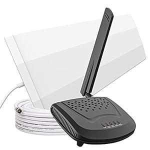 Amazboost Cell Phone Signal Booster Kit(A0),Suitable for All U.S. Carriers -Compatible with Verizon,AT&T, T-Mobile…