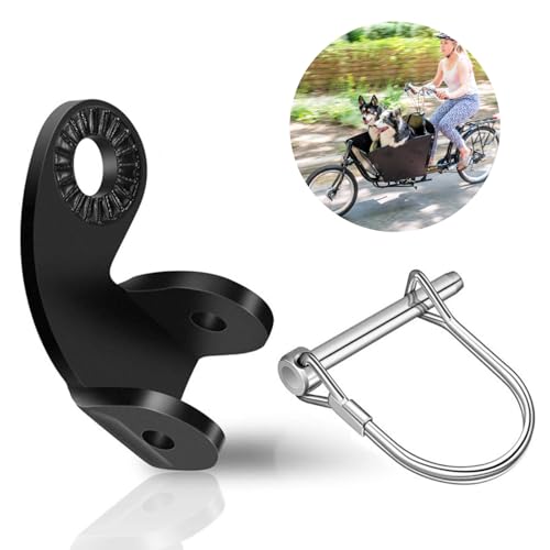 Steel Bike Trailer Hitch Connector for Burley Bike Trailer 12.2mm 1Pack