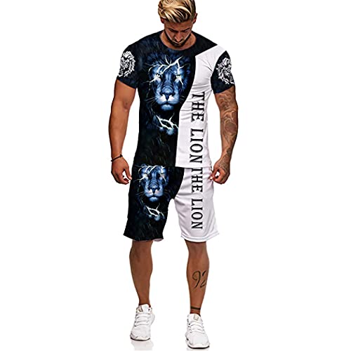 Ensemble t-shirt et short imprimé vacances été et détente plage - 4