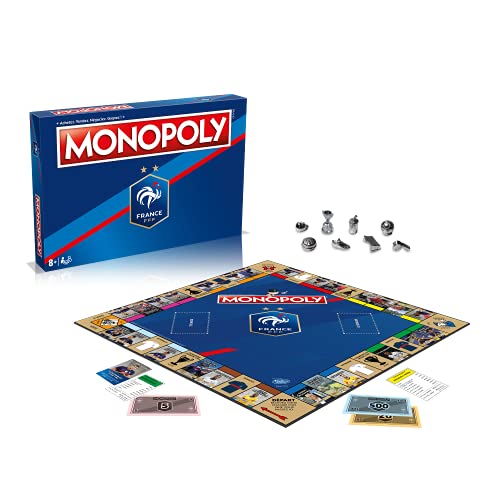 WINNING MOVES MONOPOLY EQUIPE DE France DE FOOT FFF Federation Française de Football Jeu de société 6 joueurs Version française - vue 3