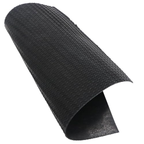 Resistant Sole Sheet Heel Repair Pad Corrugated Rubber Sole Pad Black Shoes Bottom Repairing Material for Women Men Shoes