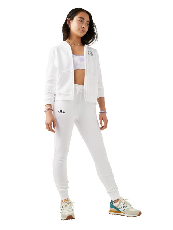 Image of Happy Nation Girls' Happy Nation Jogger Fleece Sweatpants