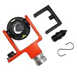 102B Mini Peanut Tilt Prism with Holder Frame Mount for Trimble for Topcon Total Station Surveying GPS, 5/8' Mounting Thread, 0mm/ -30mm Offset