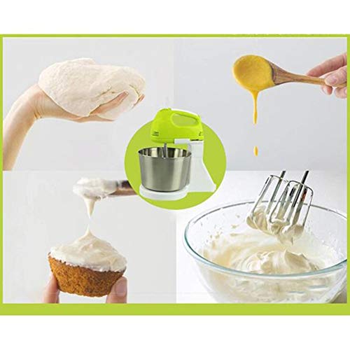 Küchenmaschine,200W Multifunktional 7 Geschwindigkeit Geräuschlos Teigmaschine Mit 2.5 L Edelstahl Rühlschüssel… – Bild 6