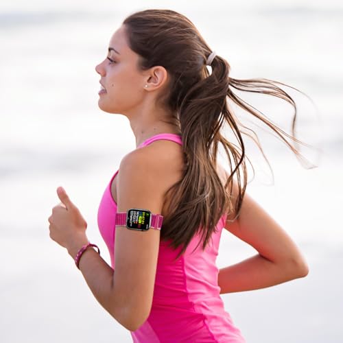 Image of Ankle /Arm Band Compatible with Apple Watch 49 /46 /45 /44 /42 /41 /40 /38mm