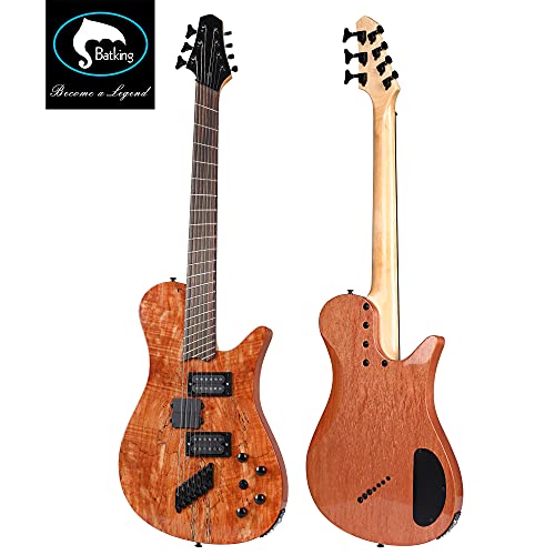 【11151】ノーブランド 7弦ギター ブルー ファンフレット Amazon.co.jp: バッキングファンフレット7弦(ベース弦3弦+ギター弦4本
