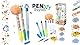 Buki FK009 - DIY-Stift – Tiere | Personalisierbarer Bleistift für Kinder | Kreatives Geschenk ab 6 Jahren