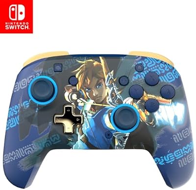 PDP REMATCH GLOW Wireless Controller Link Hero Nintendo Switch
