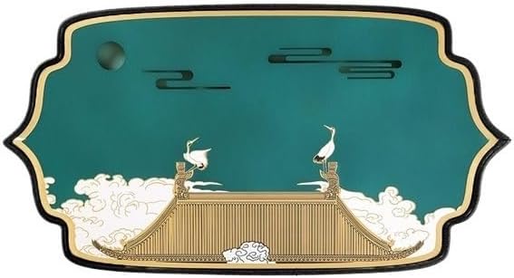 Tea Set Chinese Style Water Storage Copper Tea Tray Home Dry Brewing Table, Modern Tea Table Living Room Tea Tray Tea Tray Chinese Tea Set