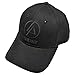 Rock Off officially licensed products Men's Linkin Park Concentric Text Logo Baseball Cap One Size Black