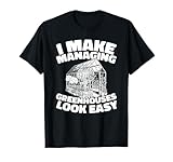 Pflanzenmanagement Gewächshausanbau - Gewächshausmanager T-Shirt