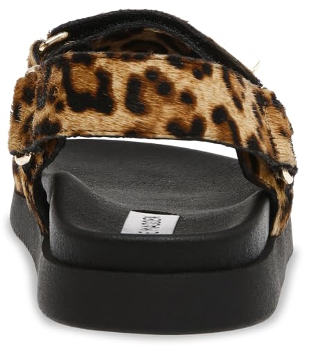 Steve Madden Women's Mona Sandal, Leopard, 8 M US